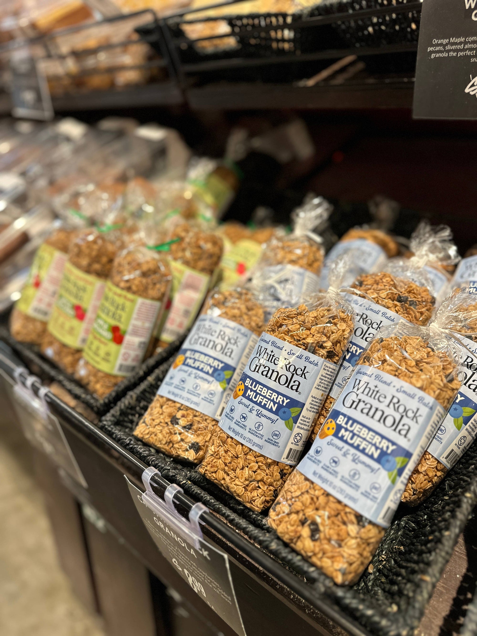 White Rock Granola : Honey a Go Go