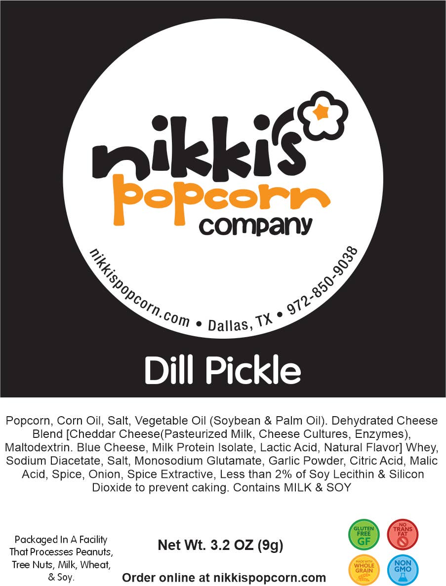 4 Cup Peg Bag - Dill Pickle Popcorn