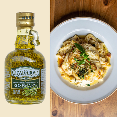 Mantova Grand'Aroma Rosemary Extra Virgin Olive Oil, 8.5 oz.