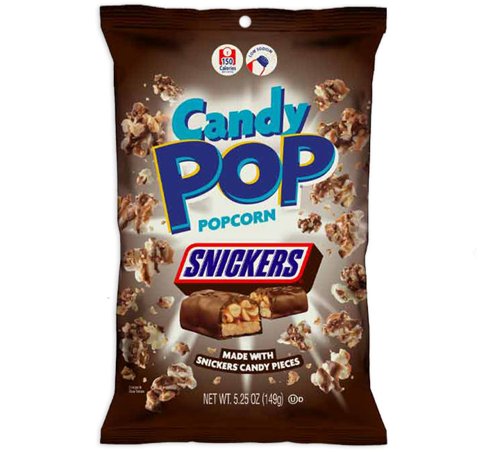 Snickers Candy Popcorn