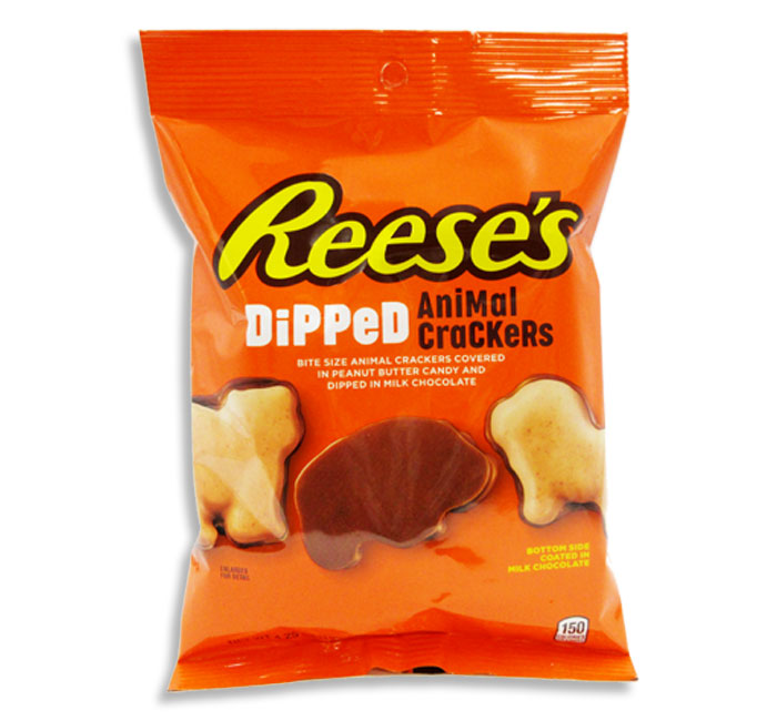 REESES PEG BAG - DIPPED ANIMAL CRACKERS