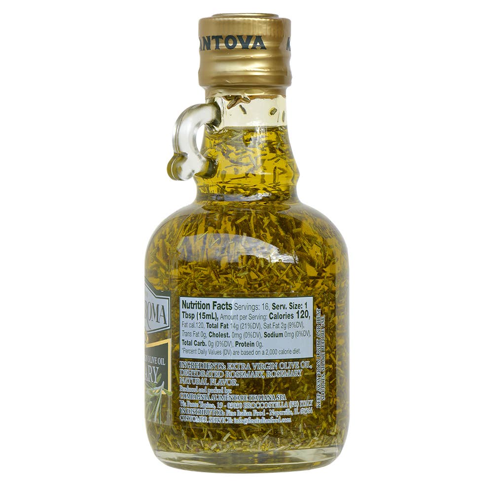 Mantova Grand'Aroma Rosemary Extra Virgin Olive Oil, 8.5 oz.