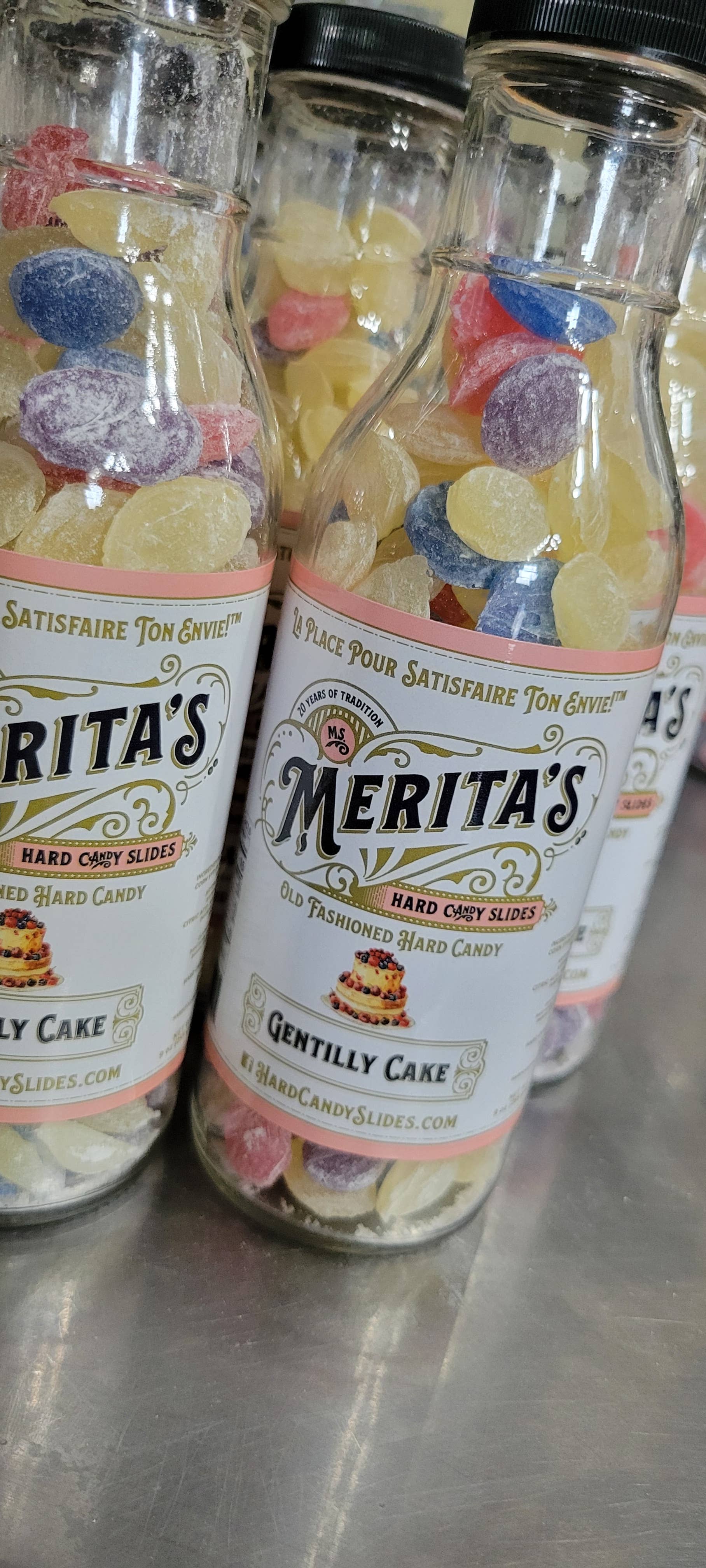 Gentilly Cake Glass bottle