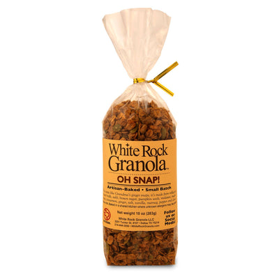 White Rock Granola - 10 oz. bakery bag. BLUEBERRY MUFFIN