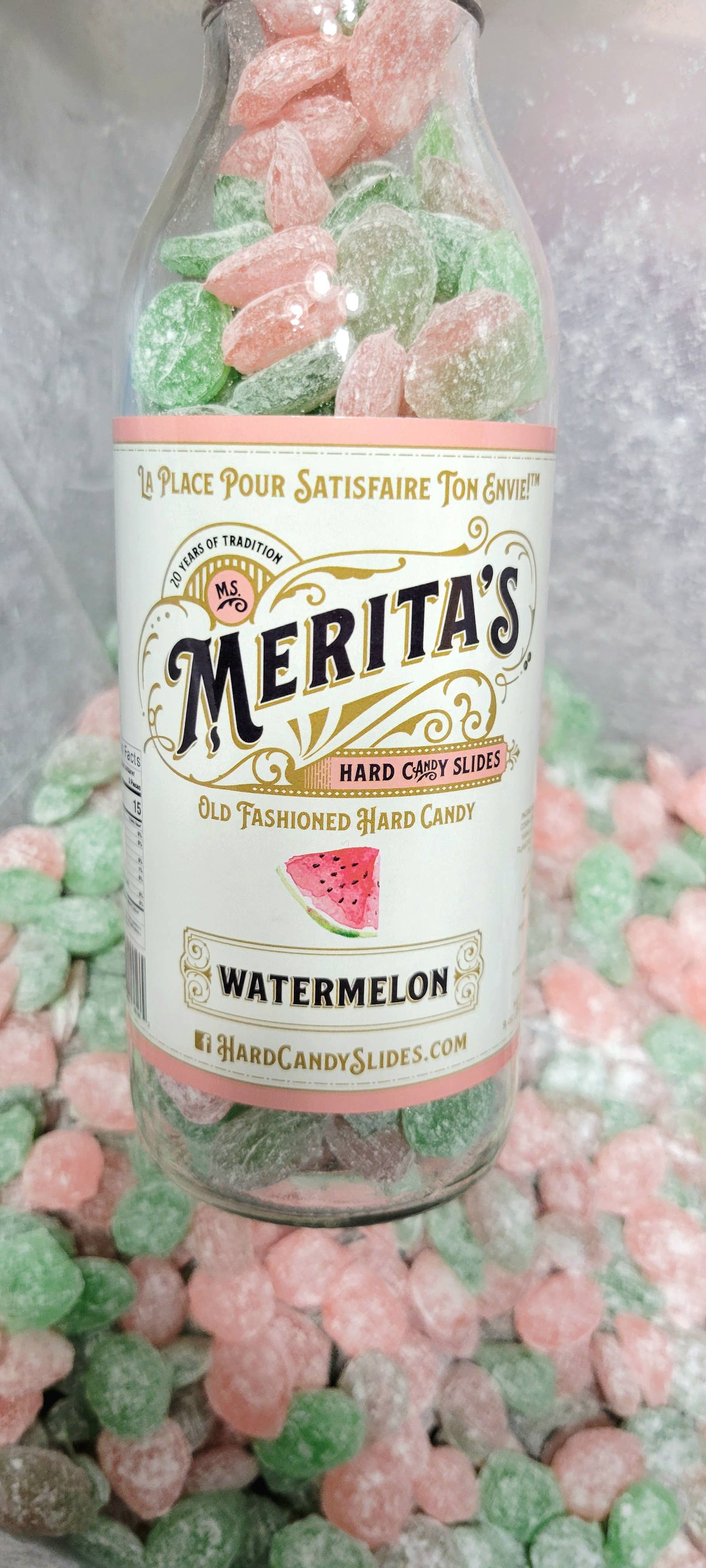 Watermelon Glass bottle