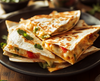 Delicious 5 Cheese Quesadillas, Fiesta Beans - NEW