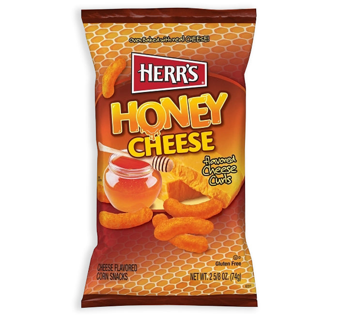 HERRS HONEY CHEESE CURLS