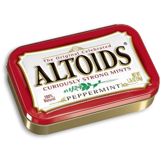 ALTOIDS PEPPERMINT IN DISPLAY
