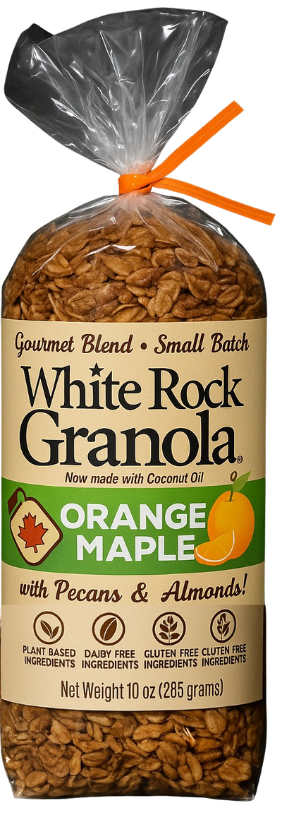 White Rock Granola - 10 oz. bakery bag. BLUEBERRY MUFFIN