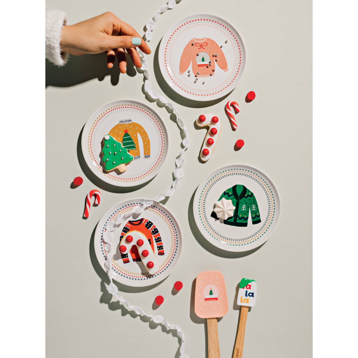Christmas Sweater Plate