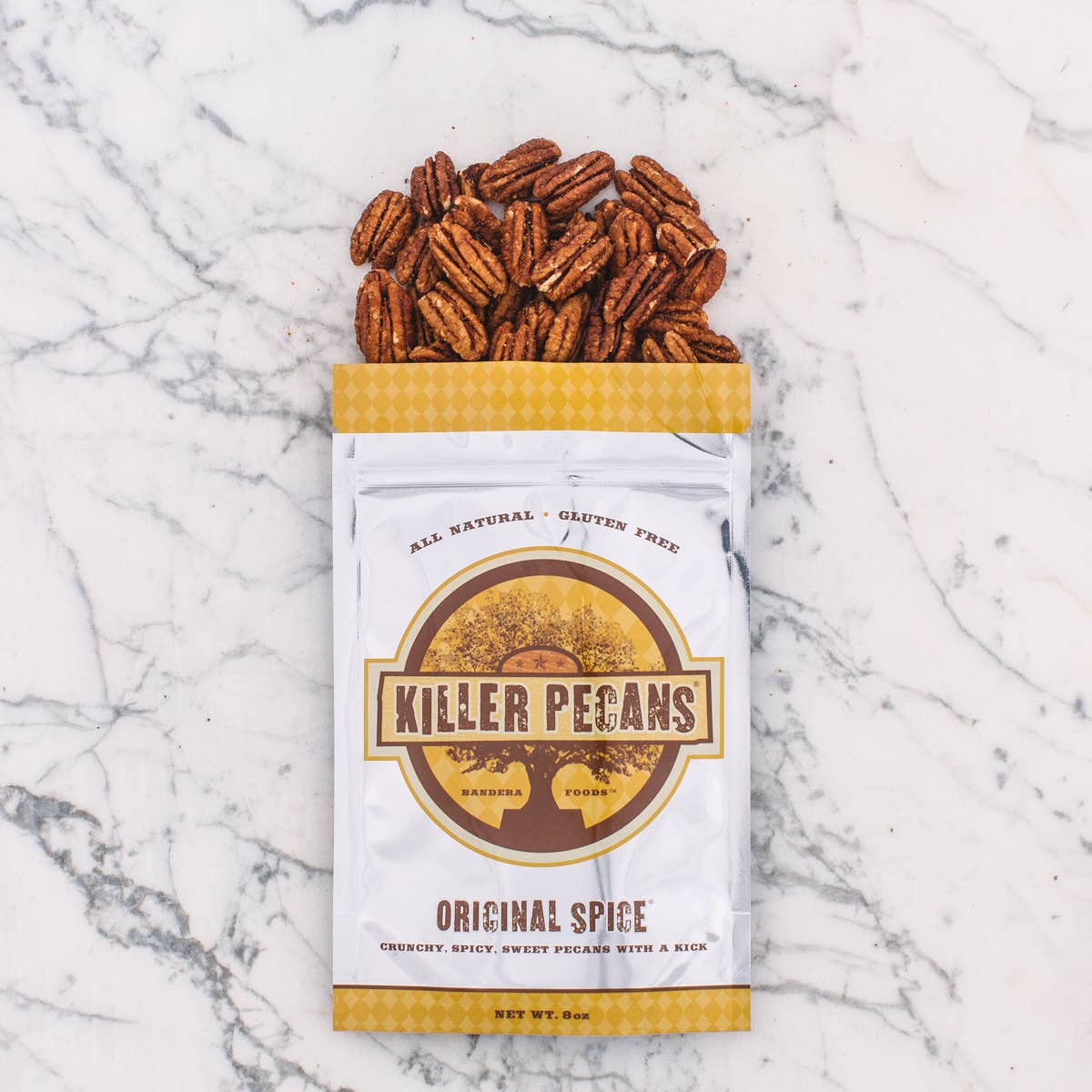 Original Spice Killer Pecans, Spicy, Sweet, Addictive! 8 oz