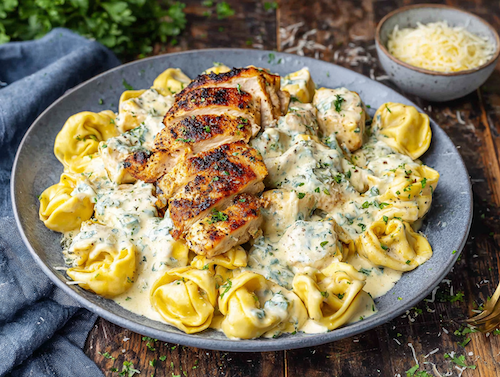 Alfredo Chicken Tortellini - NEW
