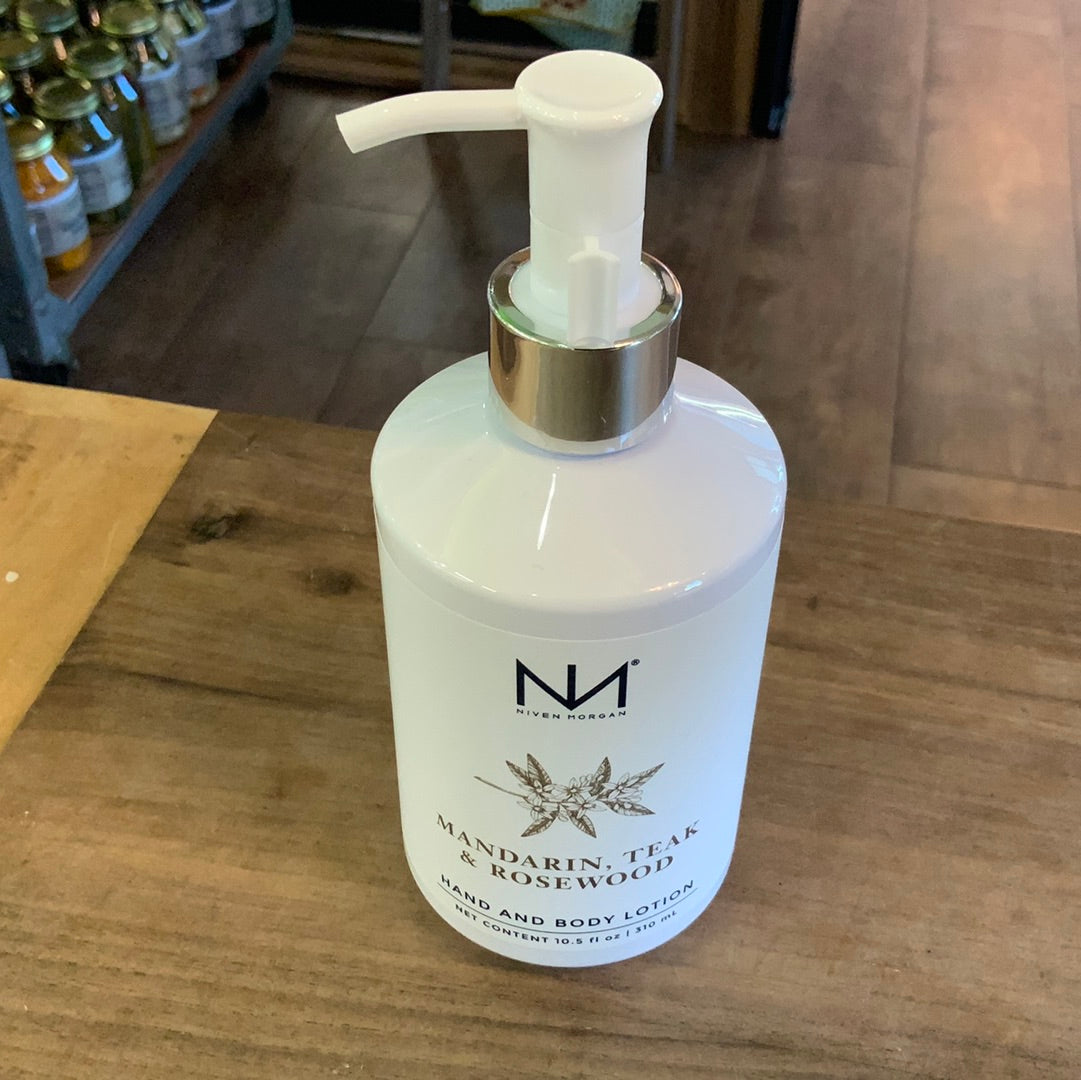 Mandarin, Teak & Rosewood Hand and Body Lotion