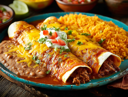 Beef Enchiladas Dinner