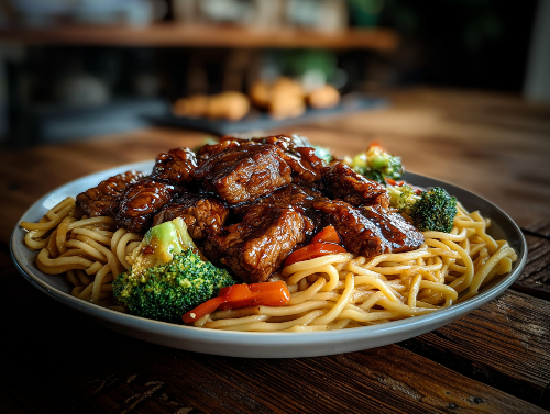Beef and Broccoli Lo Mein - New