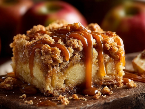 Caramel Apple Crumble Bar - NEW