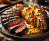 Cattleman's Steak, Hasselback Potatoes & Broccoli - New
