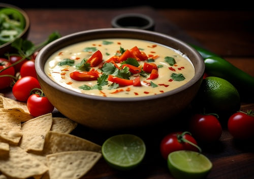 Chicken Taco Queso Soup - NEW