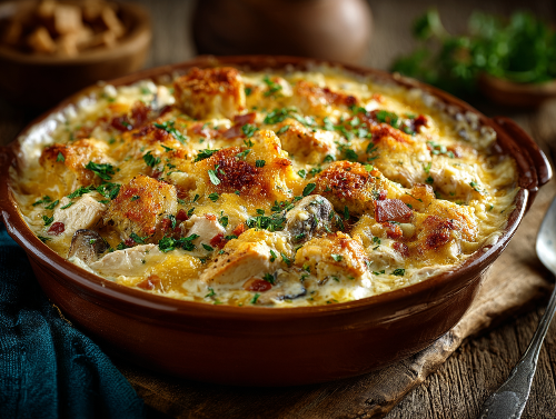 Chicken A La King Casserole