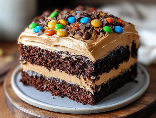 Chocolate Candy Bar Cake