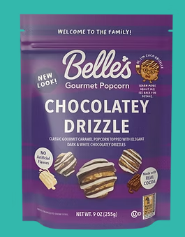 Chocolatey Drizzle Popcorn