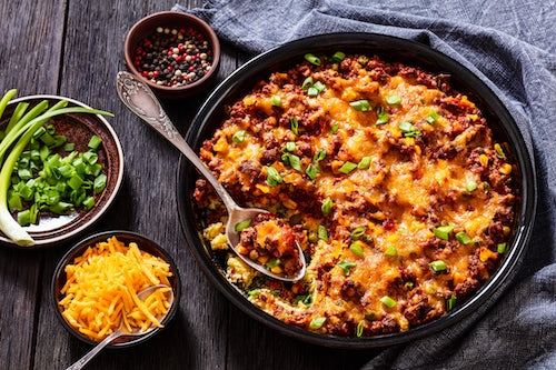 Cowboy Beef Cornbread Casserole NEW - Main Image