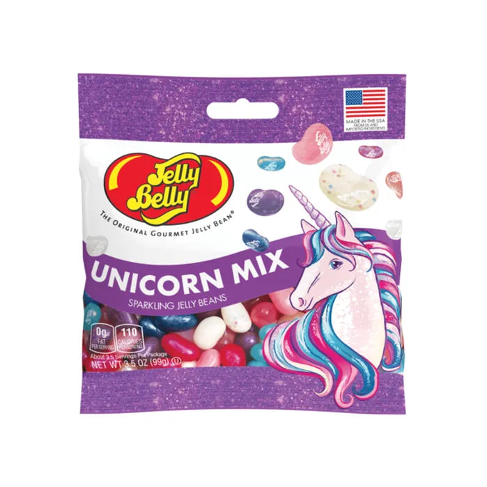 Jelly Belly Jelly Beans, Unicorn Mix Sparkling Jelly Beans