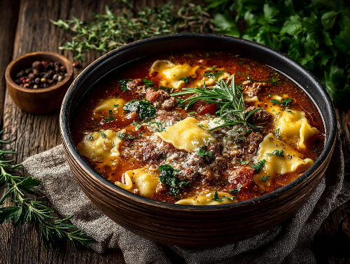 Lasagna Soup