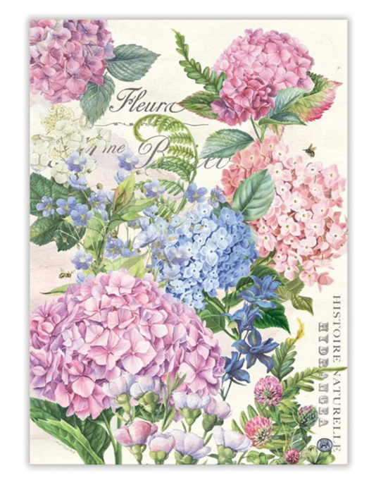 MDW Wild Hydrangea Kitchen Towel