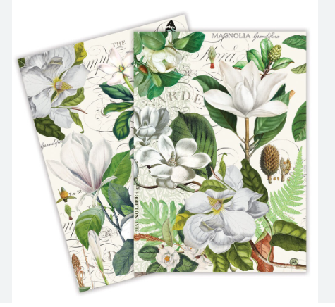 MDW kitchen towel Magnolia Petals