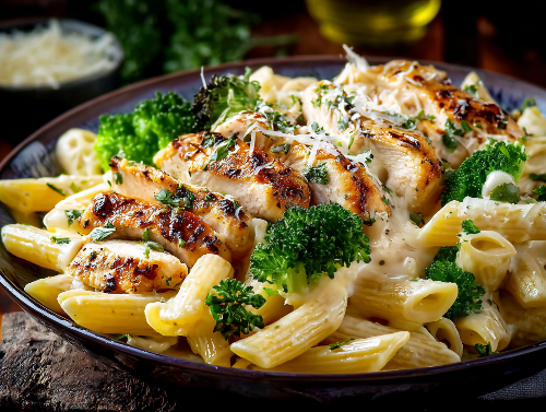 Parmesan Chicken Penne