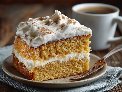 Pumpkin Latte Buttercream Cake - NEW