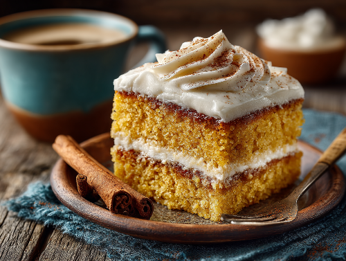 Pumpkin Latte Buttercream Cake Sweet Saturday - NEW