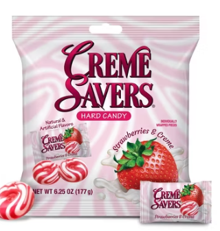Strawberries and Cream Hard Candy