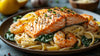 Salmon and Shrimp Alfredo - NEW