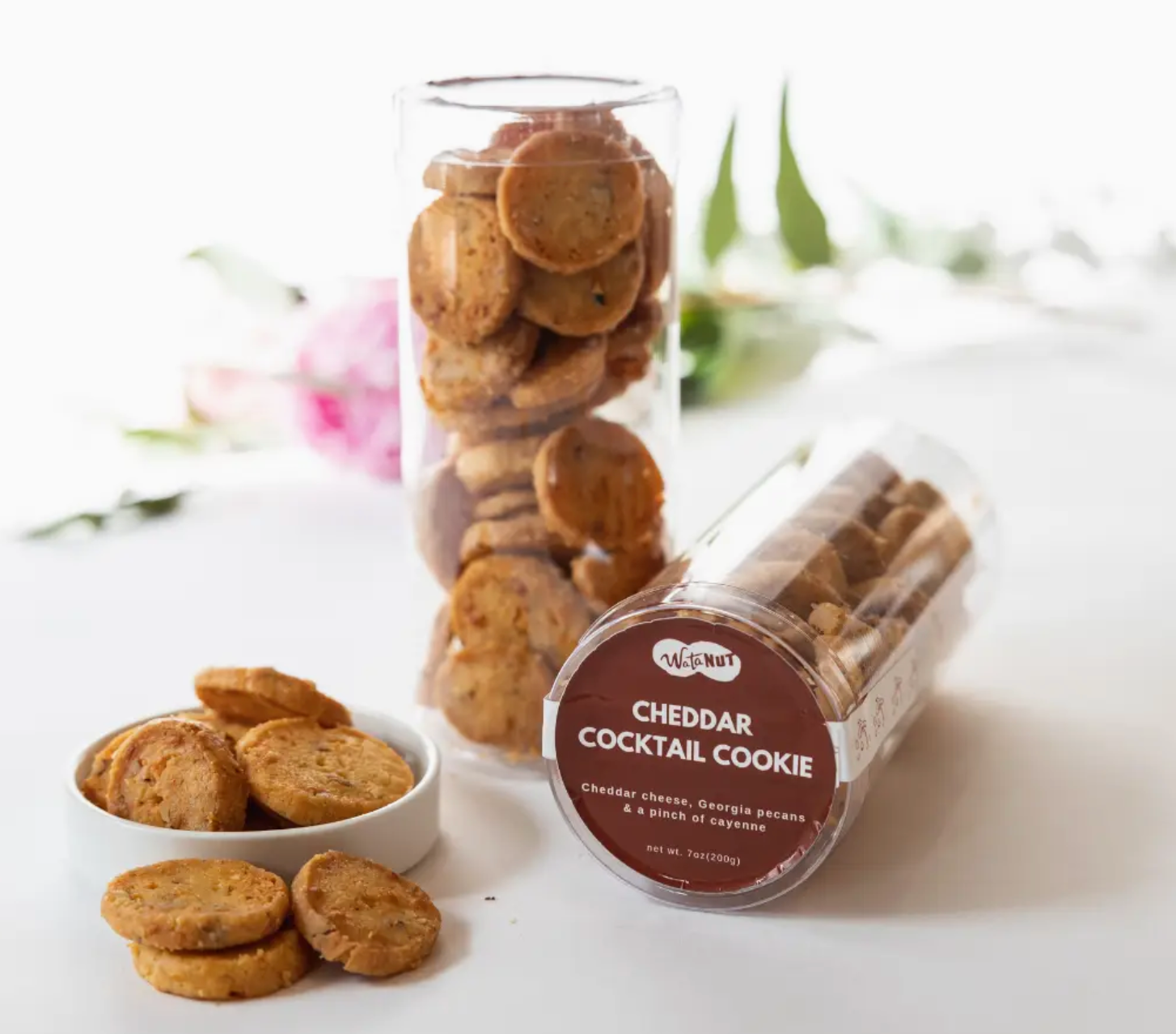 Watanut Cheddar Cocktail Cookie