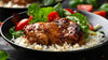 Sweet Chili Glazed Chicken, Green Beans, Homestyle Rice - NEW