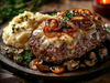 Swiss Melt Meatloaf, Mash Potatoes, Sauteed Mushrooms - NEW