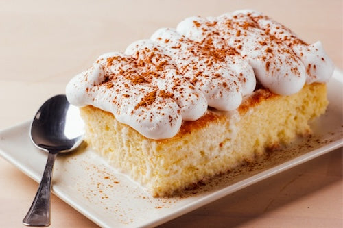 Tres Leches Cake Slice - NEW
