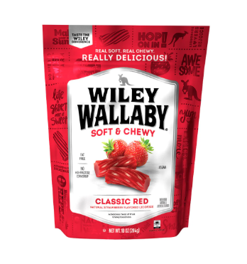 Wiley Wallaby Licorice Strawberry
