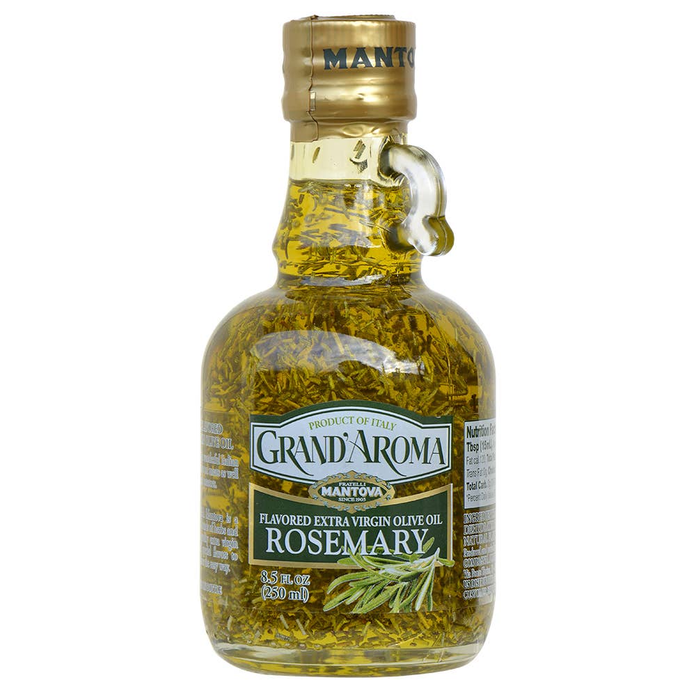 Mantova Grand'Aroma Rosemary Extra Virgin Olive Oil, 8.5 oz.