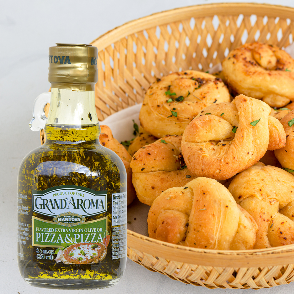 Mantova Grand'Aroma Pizza & Pizza Extra Virgin Olive Oil, 8.