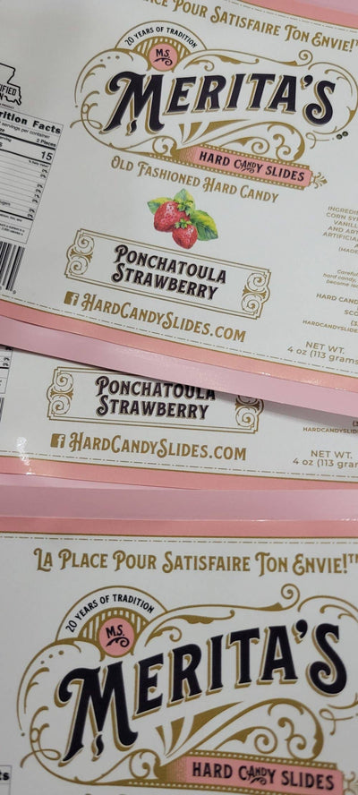Ponchatoula Strawberry Glass bottle