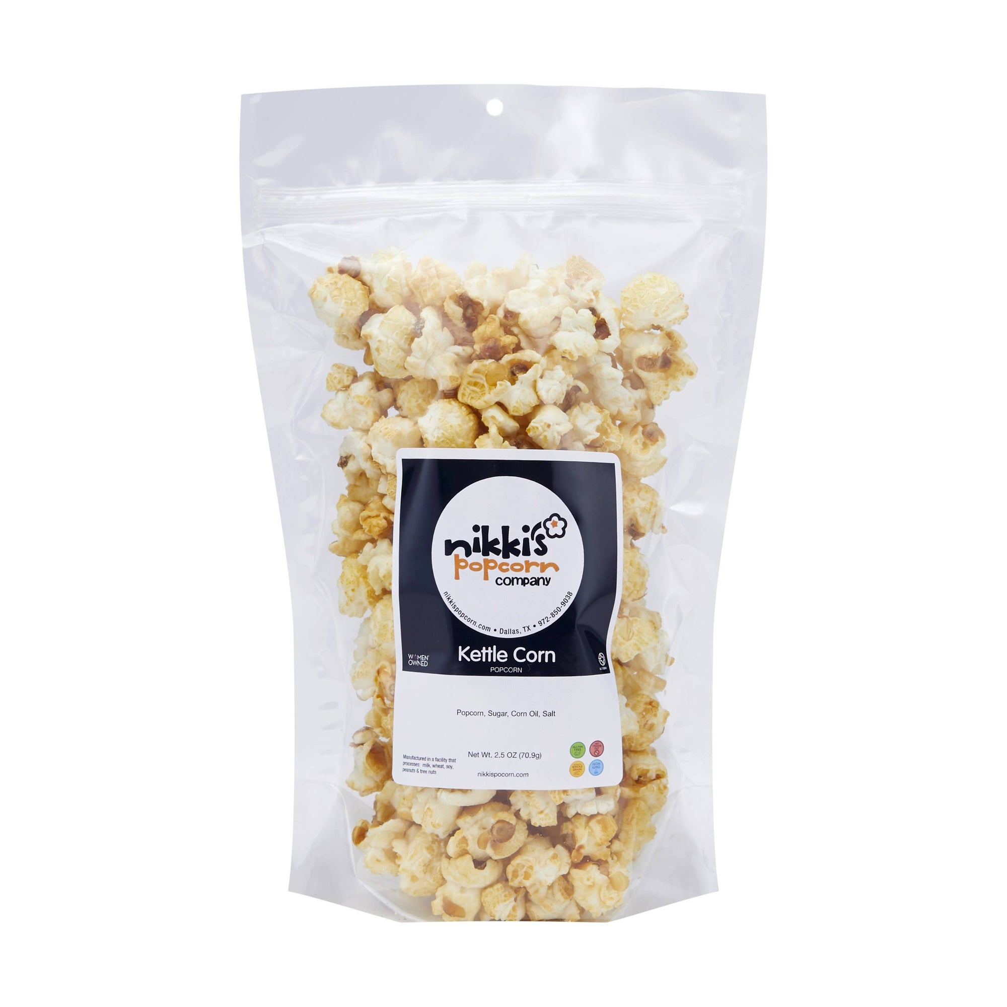 4 Cup Peg Bag - Kettle Corn Popcorn