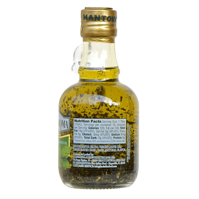 Mantova Grand'Aroma Basil Extra Virgin Olive Oil, 8.5 oz.