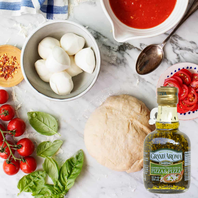 Mantova Grand'Aroma Pizza & Pizza Extra Virgin Olive Oil, 8.