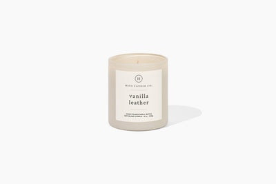 Vanilla Leather - 8oz. Candle