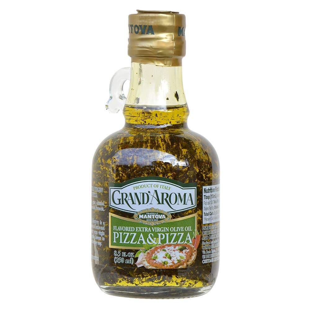 Mantova Grand'Aroma Pizza & Pizza Extra Virgin Olive Oil, 8.