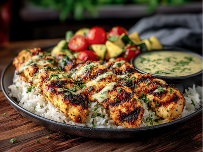 Mediterranean Creamy Garlic Chicken - NEW