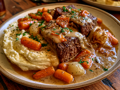 Hudson's Homemade Pot Roast & Creamy Mashed Potatoes - NEW